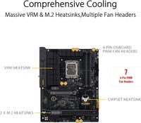 Gambar ASUS TUF GAMING B760-PLUS WIFI D4 - ATX LGA1700 B760 DDR4 dari Techno Computer Bali Kota Denpasar 2 Tokopedia