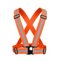 Gambar rompi safety karet safety vest elastic orange - Orange dari Big Owner Official Kota Medan 3 Tokopedia
