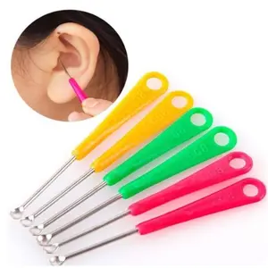 KOREK KUPING BESI ALAT PEMBERSIH TELINGA KOREK KUPING BESI CHROOM