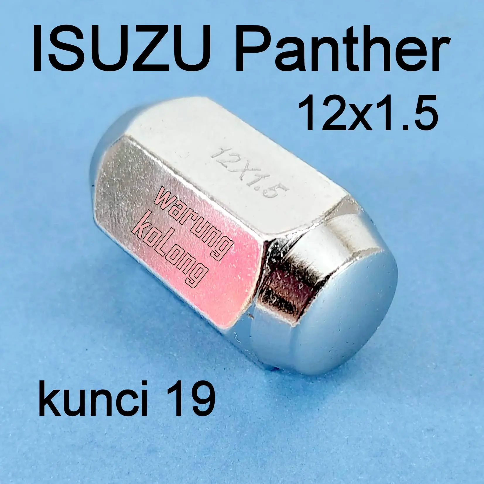 Mur Roda Racing Isuzu Panther kunci 19 1.5 Toyota Daihatsu Honda ban