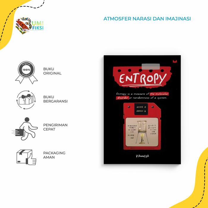 Gambar Buku Novel Entropy - Vannesa - Media Kita - Bumi Fiksi dari bumifiksijakarta Jakarta Selatan Tokopedia