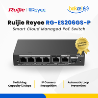 Gambar Ruijie Reyee RG-ES206GS-P | Gigabit Smart Cloud Managed PoE Switch dari BakoelWIRELESS Kota Surabaya 1 Tokopedia
