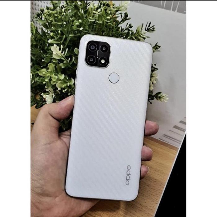 Gambar Oppo A15 2020 Garskin Carbon Skin Back 3D Anti Gores Belakang dari Sukses acc88 Kota Bandung Tokopedia
