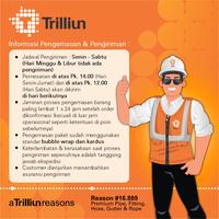 Gambar Selang Air PVC Trilliun Superflex 1/2" Inch - 5 Meter - Biru dari Trilliun Kab. Pasuruan 3 Tokopedia