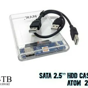 casing hdd external transparan 2.5 sata 4tb