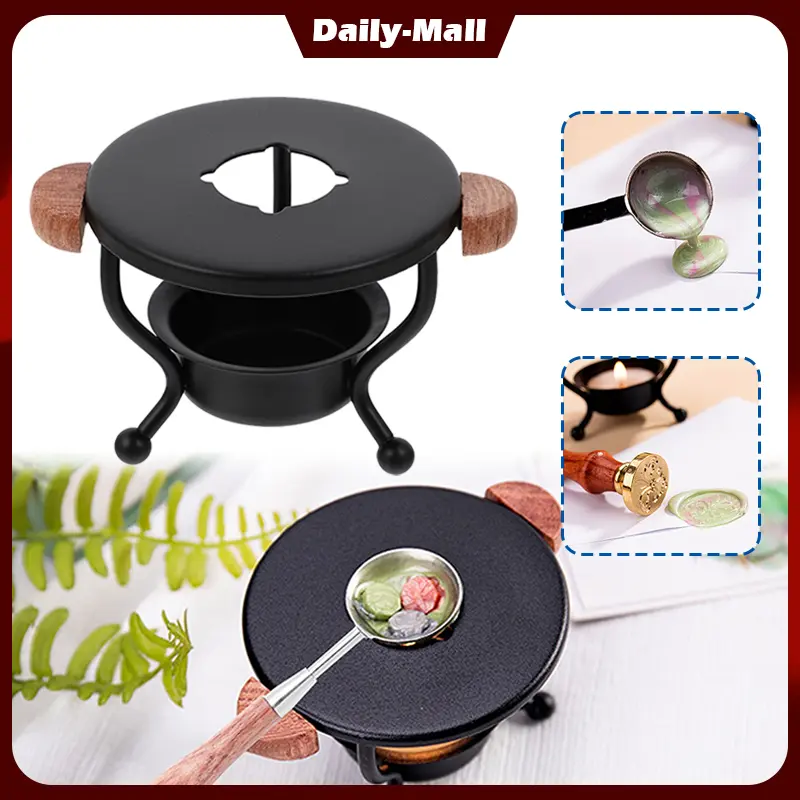 Tungku Lilin Fire Wax Seal Stamp Wax Furnace Stove Melting Furnace