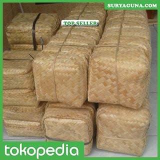 Gambar Besek Anyaman Bambu dari Suryaguna Store Kab. Tulungagung Tokopedia