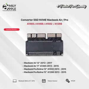 Converter M.2 NVMe SSD For Macbook Pro / Air 2013 - 2017