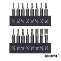 Gambar Jakemy JM-Type 12 Bits Mata Obeng Minus Set Kualitas CRV H4*28MM dari House Sparepart Kab. Tangerang 1 Tokopedia