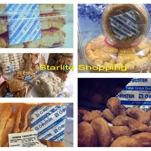 Silica Gel Food Grade OBuster 30cc Pengawet Makanan Penyerap Oksigen