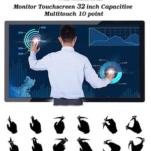 Monitor Touchscreen 32 INCH Touchindo Capative Multitouch 10 Point
