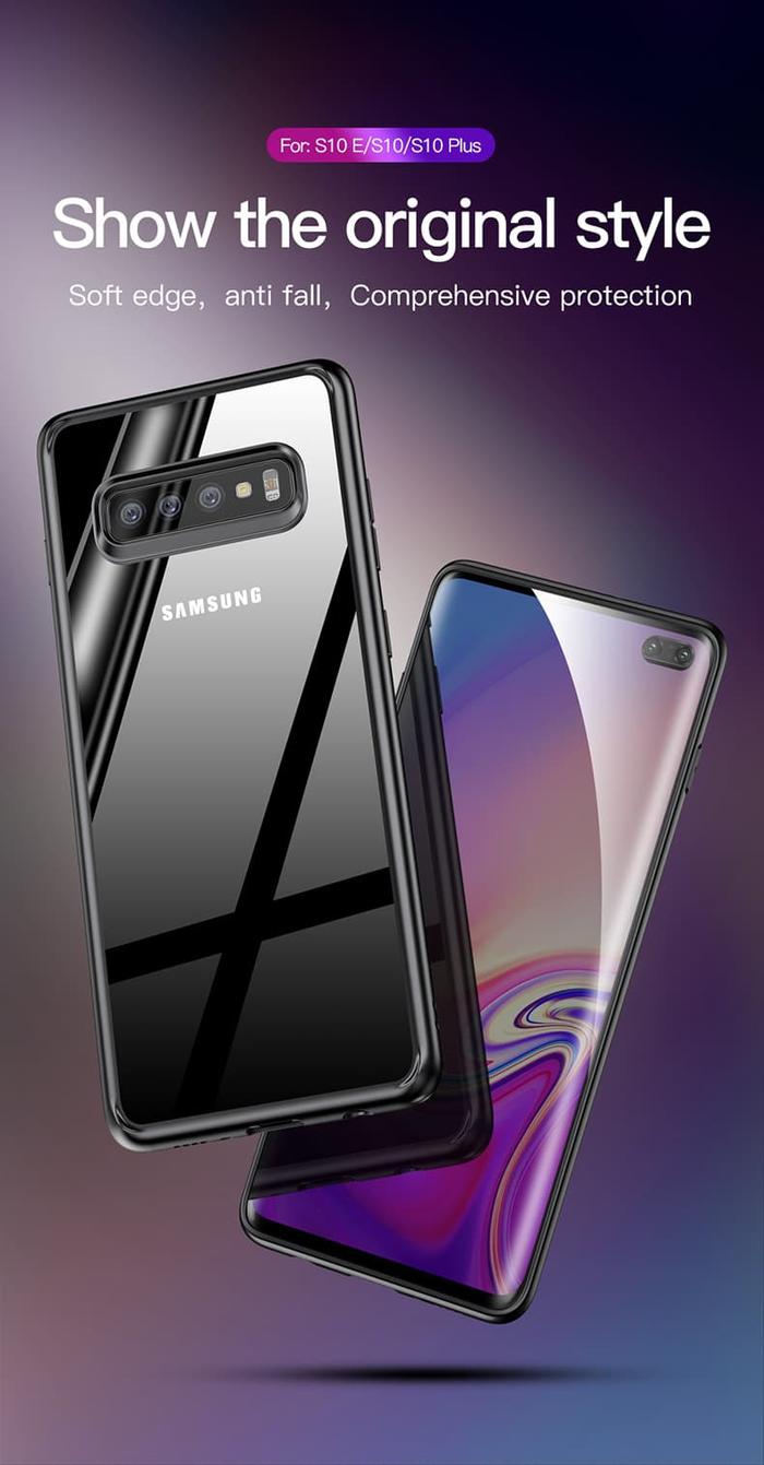 Gambar SAMSUNG GALAXY S10 TOTU CRYSTAL COLOR SERIES HARD SOFT CASE BENING dari Original Shop Nillkin Kota Administrasi Jakarta Pusat Tokopedia