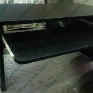 (KHUSUS LUAR BDG) meja komputer meja tv rak tv lesehan pendek bandung