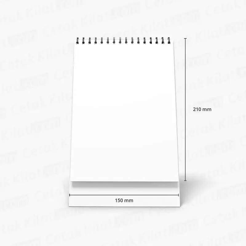 Kalender Meja / Calender Desk Custom - Ukuran A5 3