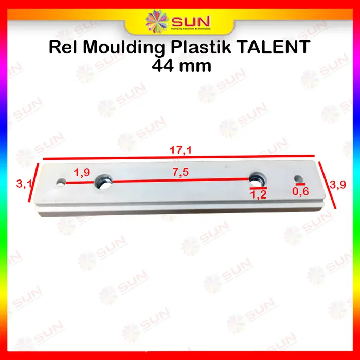 Gambar Sparepart Mesin Press Pin Talent - Rel Plastik 44 dari Sun Indonesia Kota Surabaya 4 Tokopedia