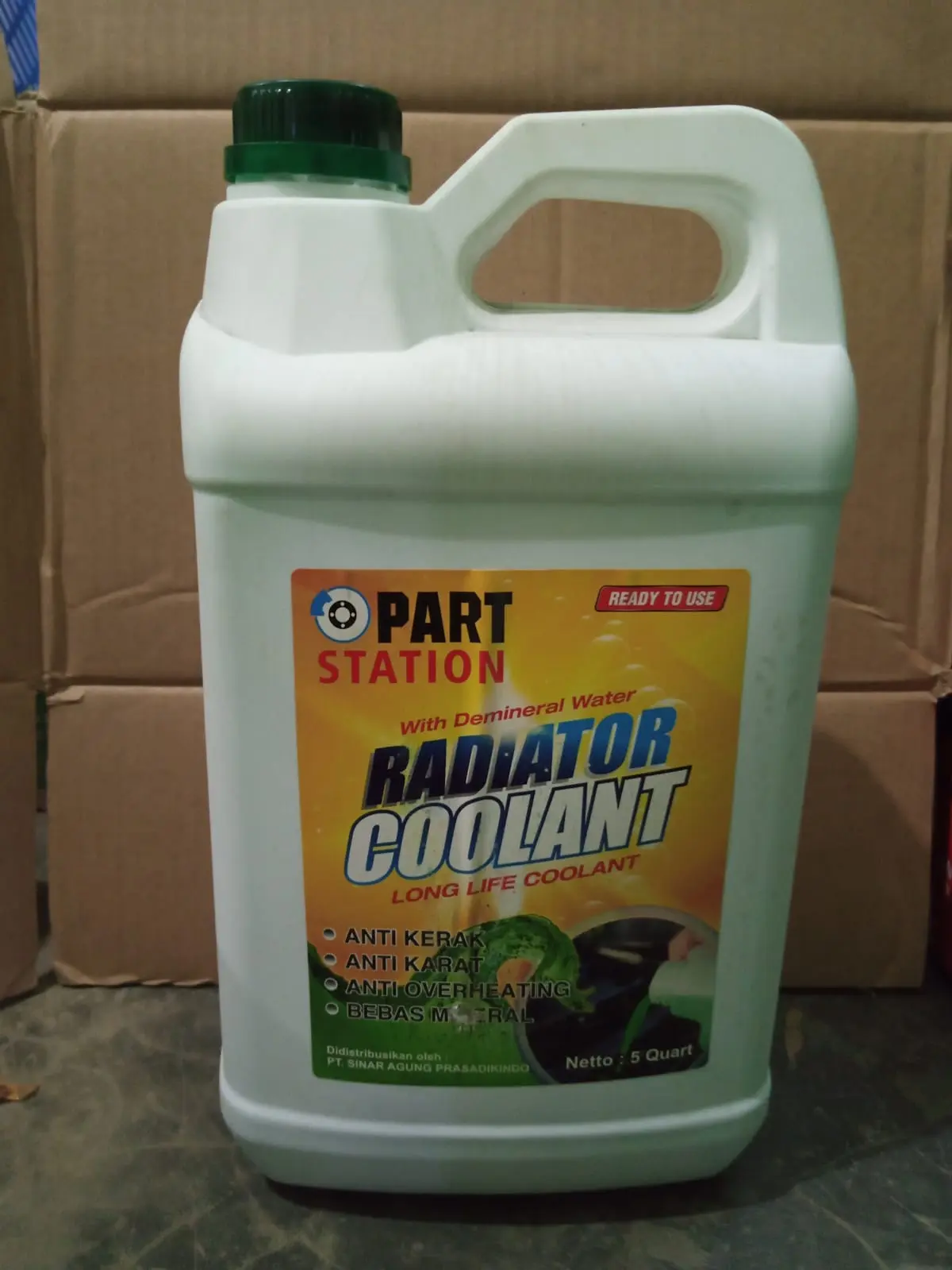 AIR RADIATOR COOLANT 5 LITER