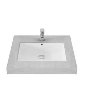 Wastafel TOTO LW 592 J White [Body Only]