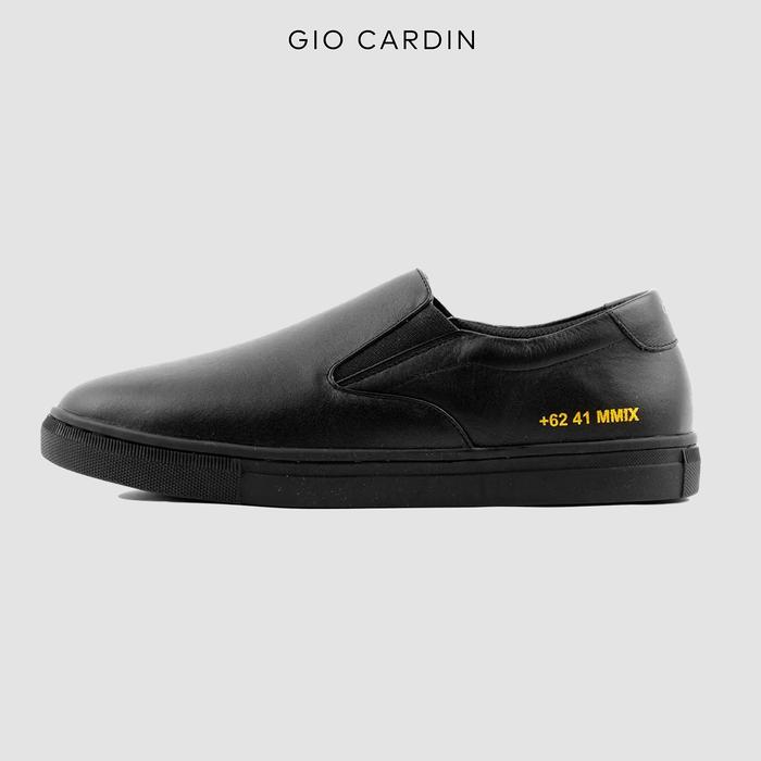 Gambar GIO CARDIN | LAH-02 | TRIPLE BLACK | SLIP ON | PRIA - 39 dari Gio Cardin Kota Bandung Tokopedia