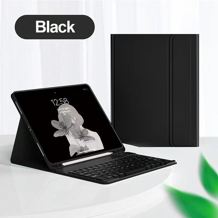 Gambar Samsung Tab S9 FE 10.9 SM-X510 Leather Flip Case Keyboard Bluetooth - Hitam dari Free Case Kota Administrasi Jakarta Pusat 5 Tokopedia