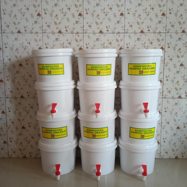 Komposter Mini Ember Susun 2 x 5 Liter - Shop | Tokopedia