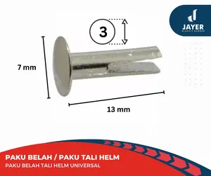 Paku belah tali helm Paku rivet Helm Universal