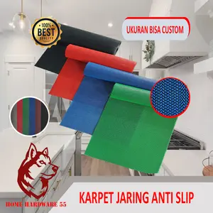 KARPET KESET KARET JARING ANTI SLIP KAMAR MANDI UKURAN 50 CM X 75 CM
