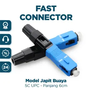 Fast Connector SC UPC Buaya - Sambungan Kabel Fiber Optik Fastcon