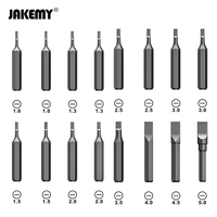 Gambar Jakemy JM-Type 12 Bits Mata Obeng Minus Set Kualitas CRV H4*28MM dari House Sparepart Kab. Tangerang 4 Tokopedia