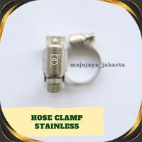 Gambar KLEM SELANG/ KLEM BESI / PENGIKAT BESI STAINLESS STEEL 304 25-38mm dari Maju jaya jakarta2 Kota Administrasi Jakarta Barat 2 Tokopedia