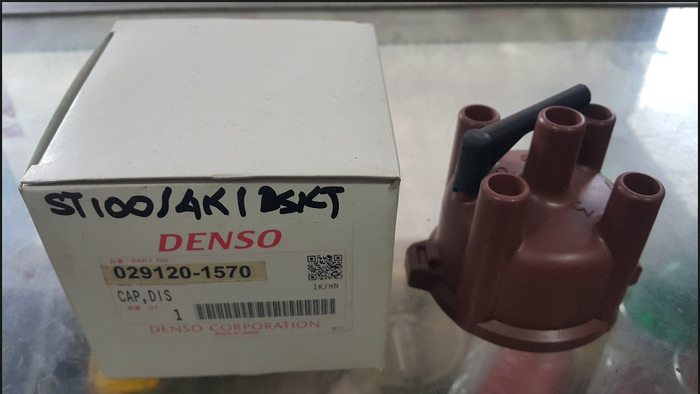 Gambar Tutup Delco Toyota Kijang 4K 029120-1570 Denso " 04448 " dari Jasutra Motor Kab. Bekasi Tokopedia