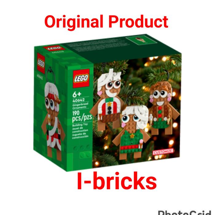 Gambar Lego Seasonal 40642 Gingerbread Ornaments dari I-Bricks Kota Administrasi Jakarta Utara Tokopedia