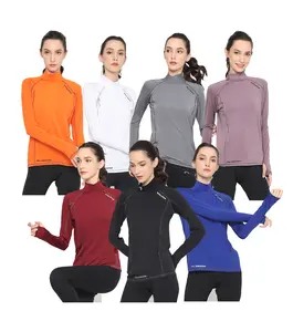 Baselayer Rashguard Manset Ladies Cewe Sports Olahraga Lari Renang
