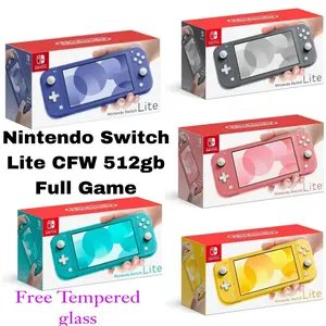 Nitendo Switch Lite Console 512GB Isi Full Game