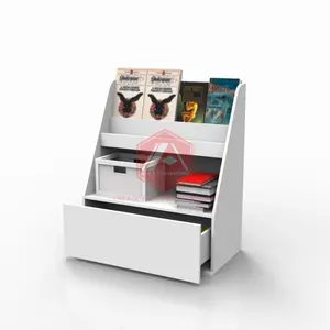 Rak Buku anak 5 tingkat minimalis serbaguna