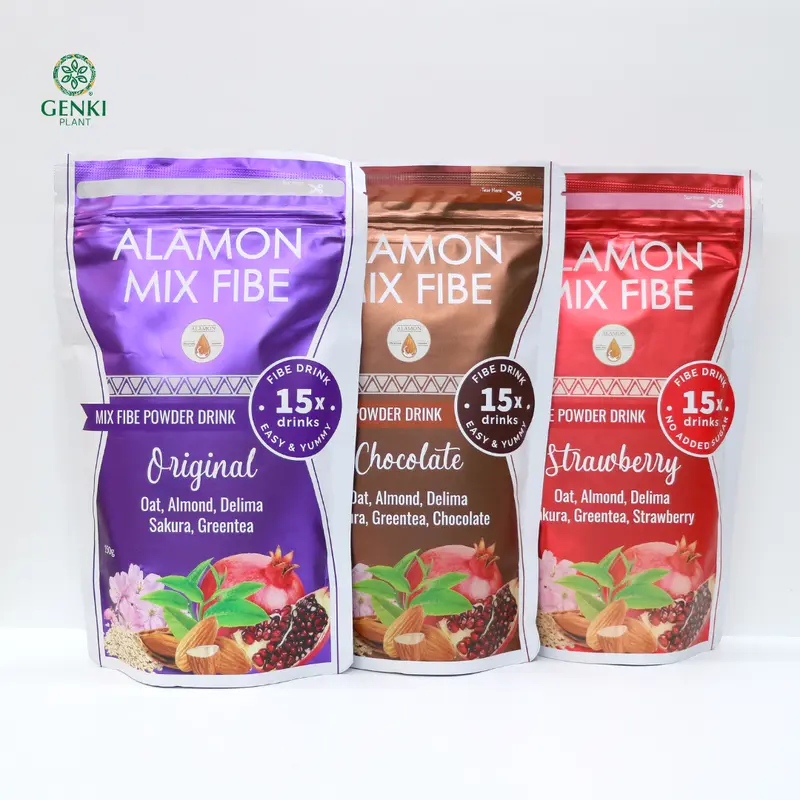Alamon Mix Fibe / Mix Fiber Power Drink / Minuman Tinggi Serat - 150 g 0