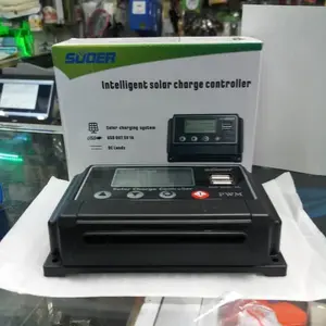 Solar Charger Controller 12V 24V 10A PWM - SUOER (ST-W1210)