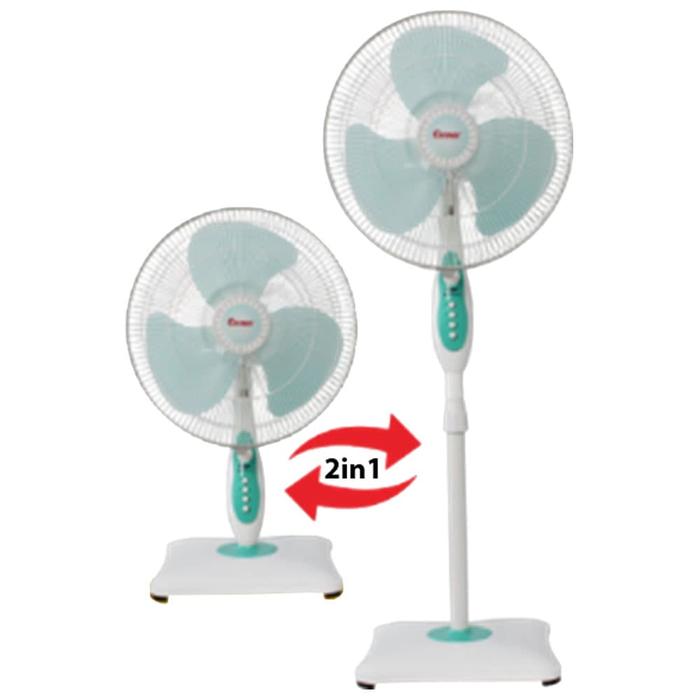 Gambar Kipas Angin Berdiri / Stand Fan Cosmos 16-SBI 2in1 16 Inch dari Elektronik VB Kota Administrasi Jakarta Timur Tokopedia