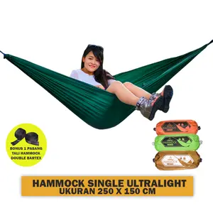 Hammock Single Ultralight - Tempat Tidur Ayunan Gantung - Hamock