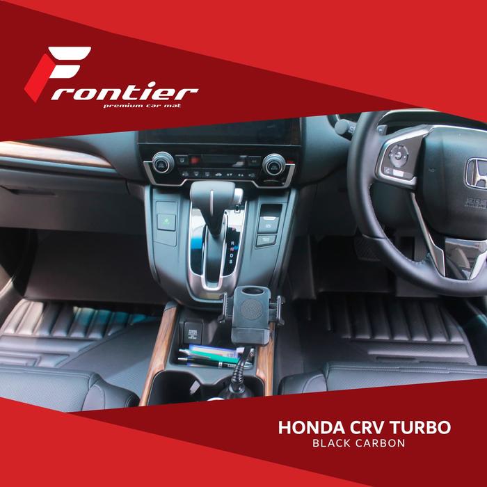 Gambar Karpet Mobil Frontier Untuk Honda CRV Turbo Type Limited Carbon dari Frontier Premium Car Mat Kota Tangerang Tokopedia