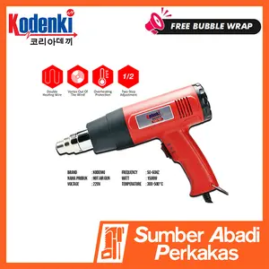 KODENKI HAG101 Heat Gun Hot Air Gun Pistol Listrik Pemanas Mesin