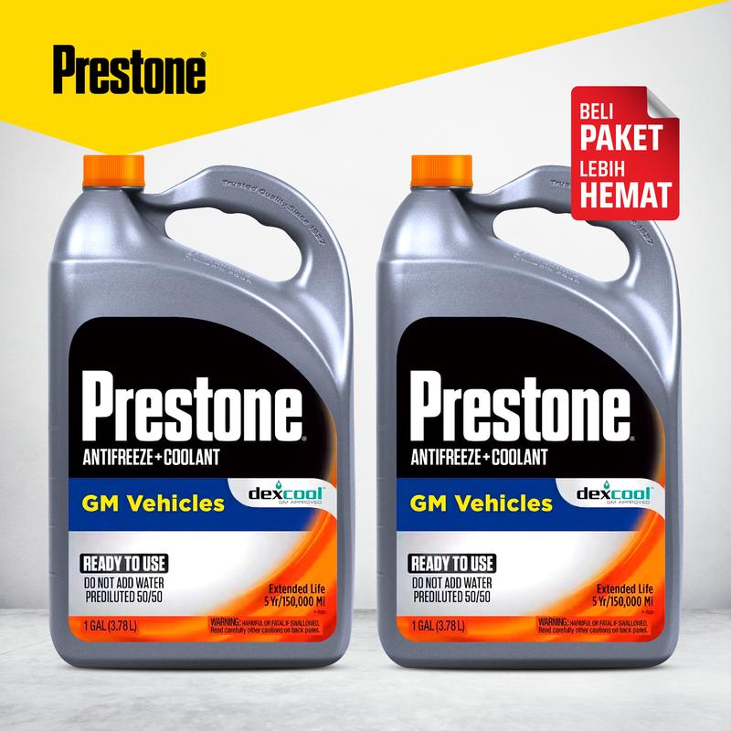 Prestone DexCool 50/50 Prediluted Extended 3,78 L x 2 Air Radiator 1