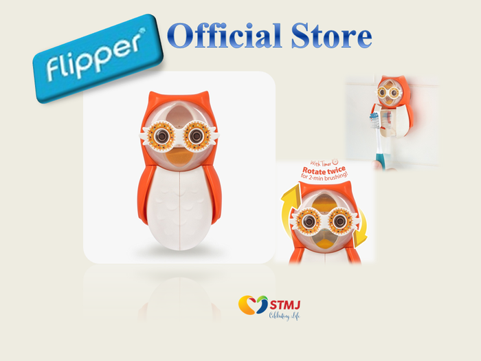 Gambar Flipper Toothbrush Cover Owl Series - Hearty Orange dari Flipper Twigo Shop Kota Administrasi Jakarta Barat Tokopedia