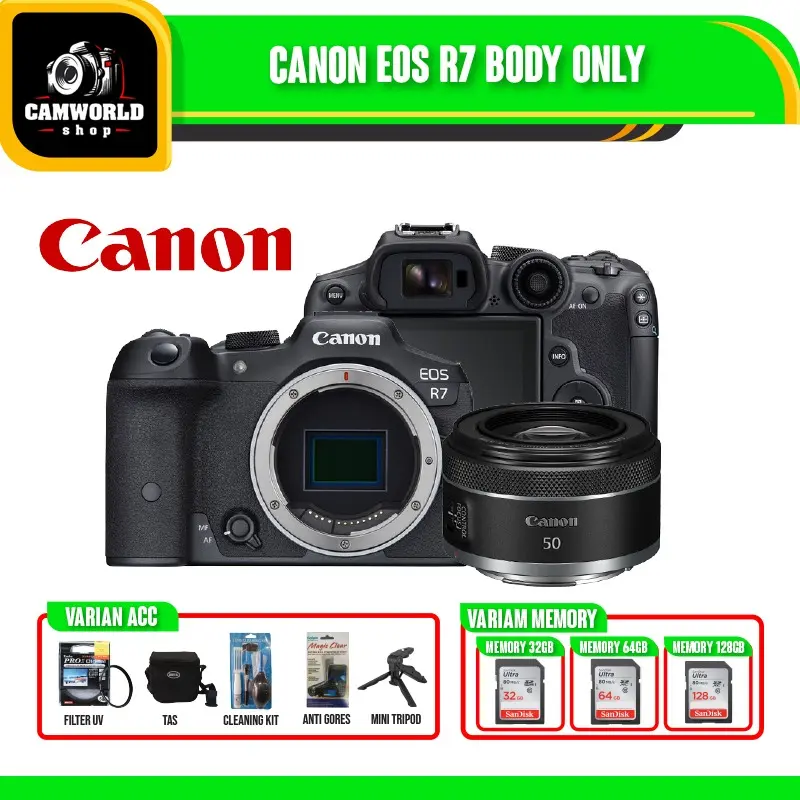 Canon EOS R7 Body Only Mirrorless Camera EOS R 7 BO 0