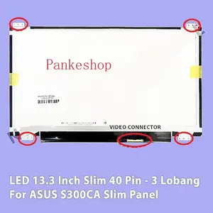 LAYAR LED LCD ASUS S300 S300C S300CA N133BGE-L41 40 PIN Series
