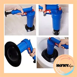 Pembersih Saluran Air Pompa Wastafel Toilet Tembakan WC Tersumbat