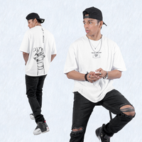 Gambar Ayaine Mambri Struggle For Dreams Oversized T-Shirt - White dari Ayaine Mambri Official Jakarta Pusat 5 Tokopedia