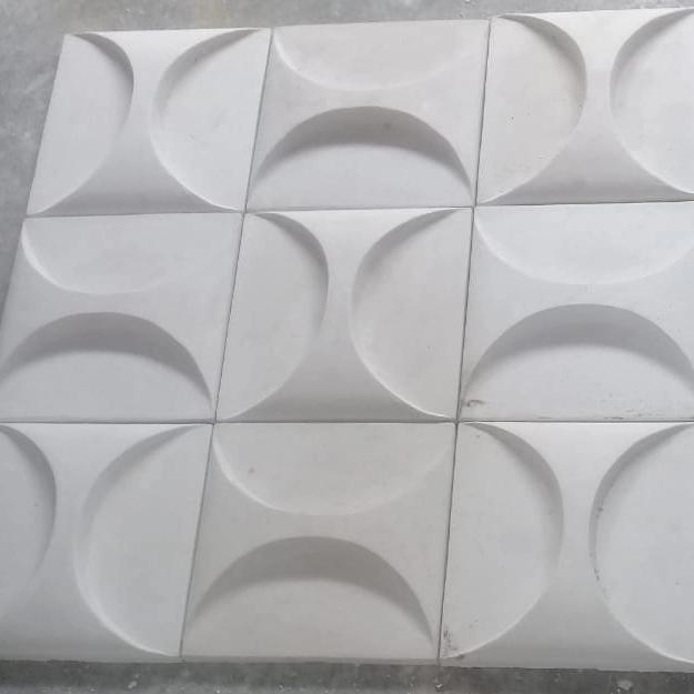 Gambar WallPanel Dinding 3D terlaris di jakarta Motif Bulan Sabit 20x20 dari Doel Condet Jakarta Timur Tokopedia