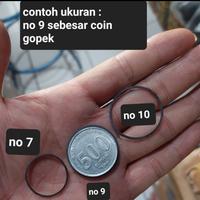 Gambar karet tape dvd mainan karet gelang dari lasman toji Kab. Bekasi 2 Tokopedia