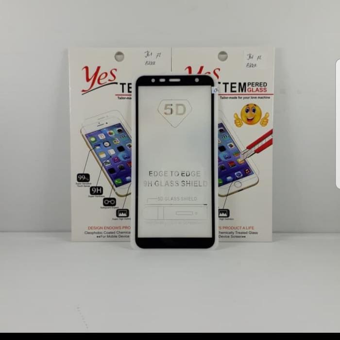 Gambar Samsung A8 2018 Anti Gores Kaca Tempered Glass Full Lem Full Cover dari EXCELLENT ACCECORIES Kota Administrasi Jakarta Pusat Tokopedia