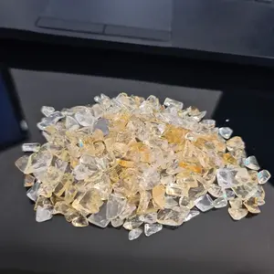 CITRINE GOLDEN CHIPS 100 GRAMS Batu Asli